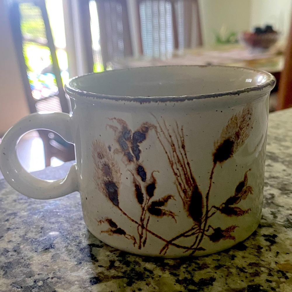 Vintage Stonehenge Midwinter Wild Oats Coffee Cup Tea Cup Mug Stoneware